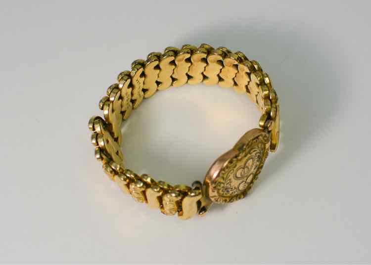 10K Dason Vtg.Child's Expansion Bracelet