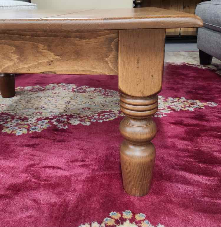 Pine Wood Coffee Table