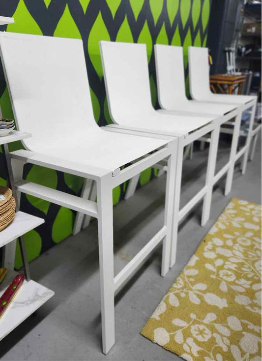 4 Williams Sonoma Outdoor Barstools