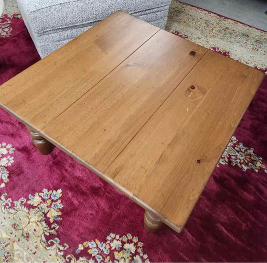 Pine Wood Coffee Table