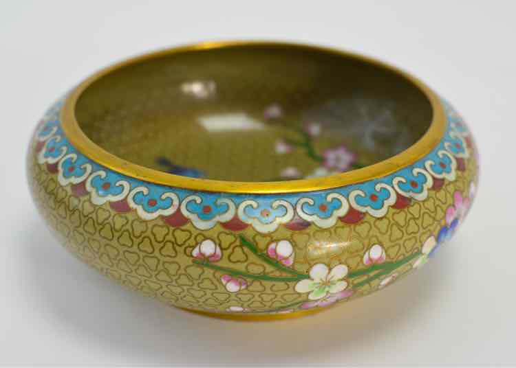Vtg.Chinese Cloisonne Bowl