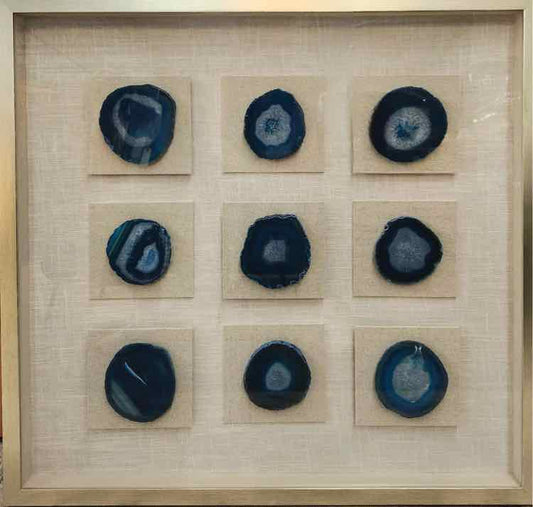 Blue Agate Art