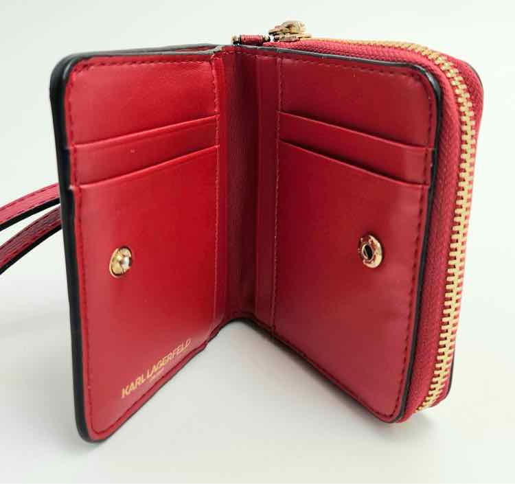 Small Karl Lagerfeld Red Wallet