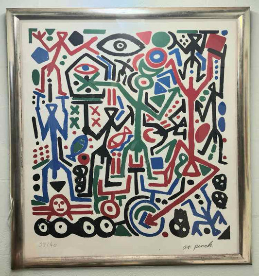 Screen Print by Penck