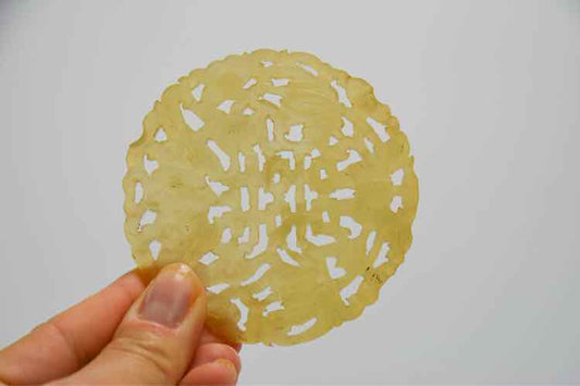 Antique Chinese White Jade Medallion