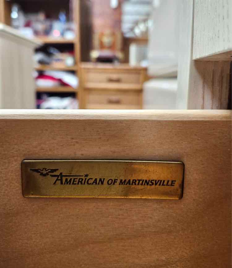 American Martinsville Beige Armoire