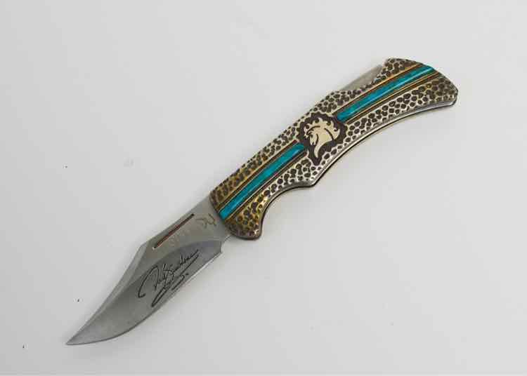 "The Navajo" David Yellowhorse .925 Knife