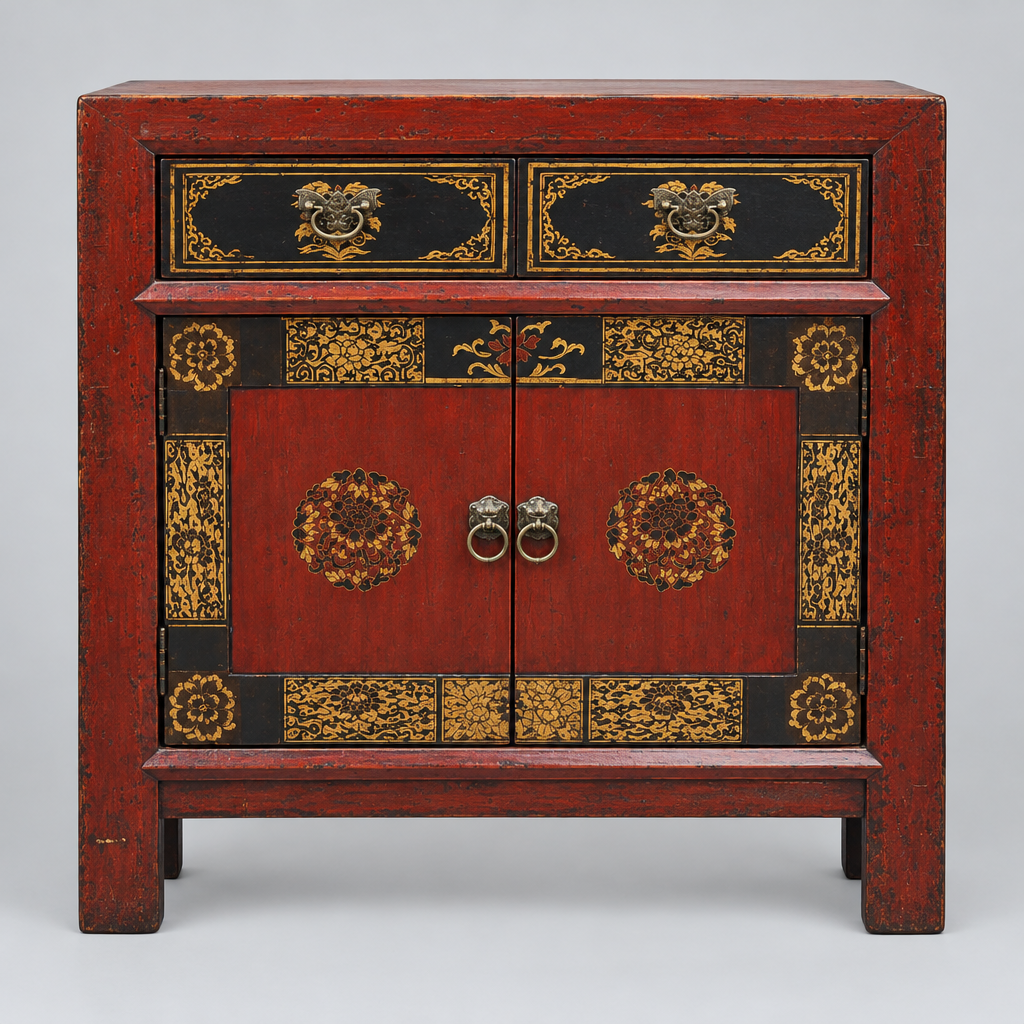 Hooker Asian Style Entry Cabinet