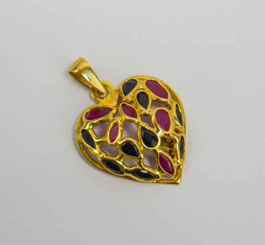 14kt Heart Pendant