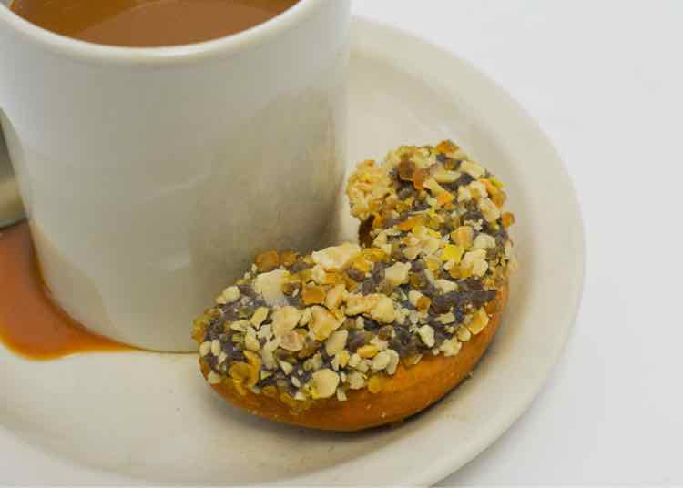Faux Coffee & Doughnut Food Prop