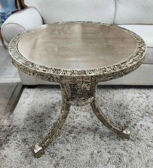 Silver Maitland & Smith End Table