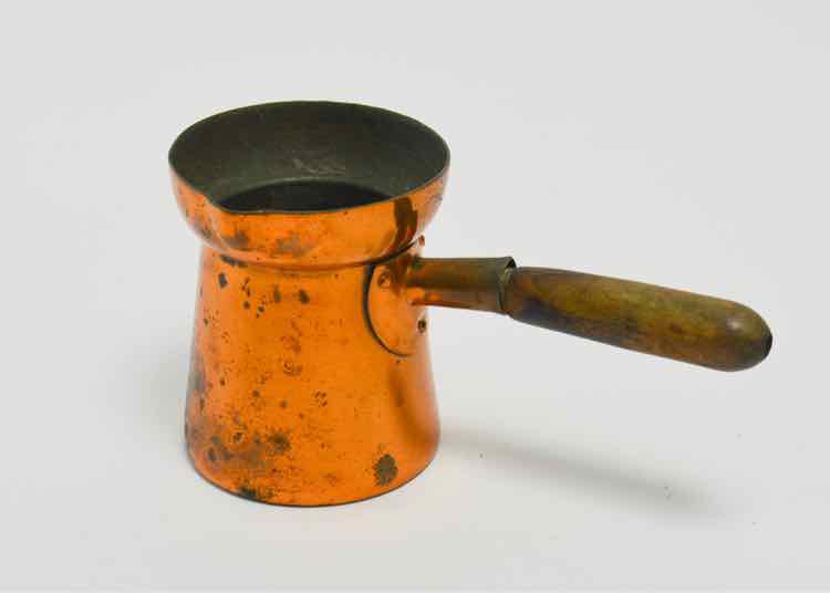 19th c. French Copper Melting Pot
