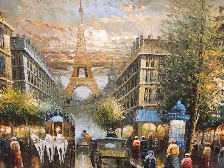 Vintage Paris Street Art