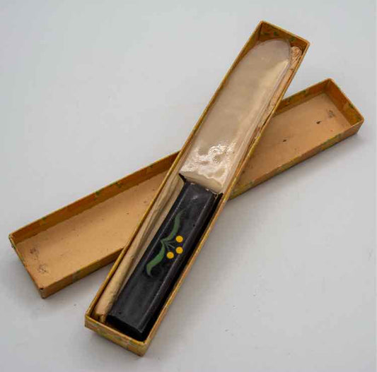 Vtg. Depression GLass Fruit/Cake Knife