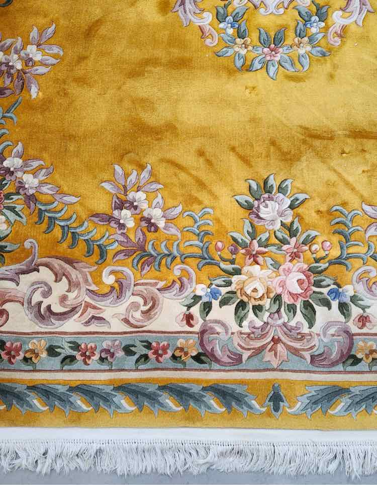 10'x12' Yellow/Blue Rug