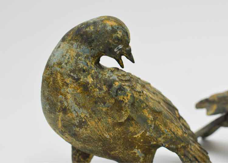 Decor Vtg. Metal Birds
