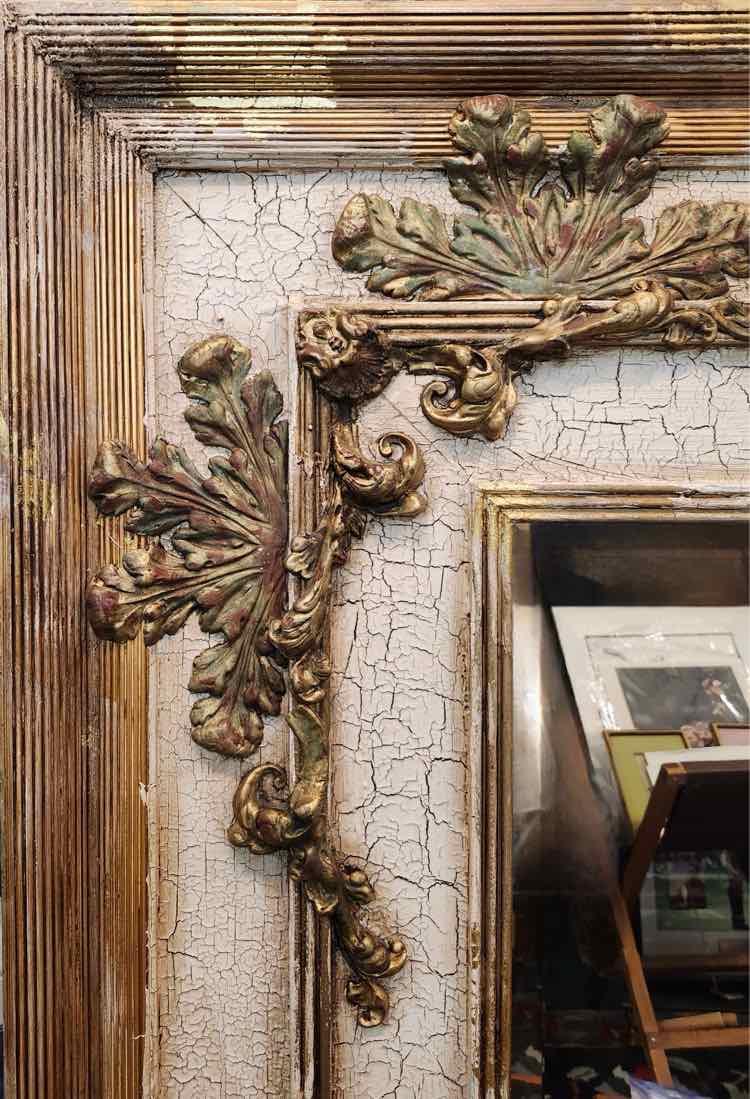 John Richards Cream/Gold Gilt Mirror