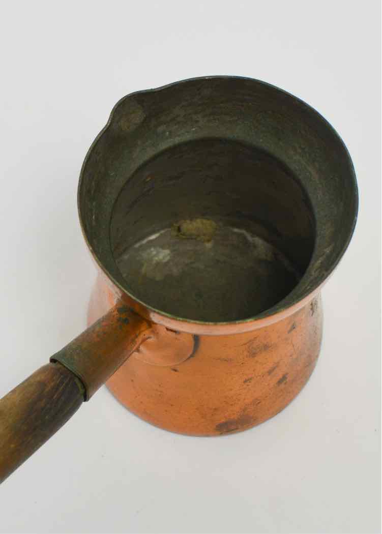19th c. French Copper Melting Pot