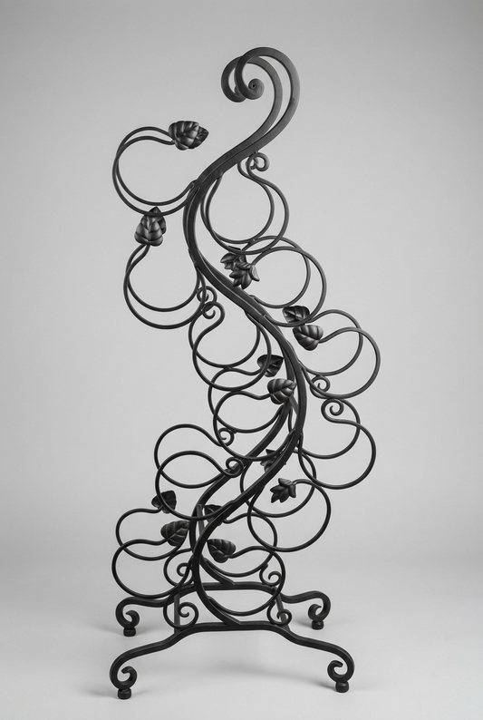 Metal Wine Bottle Rack