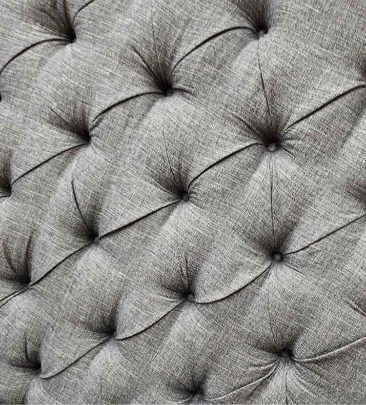Dark Grey California King Bed
