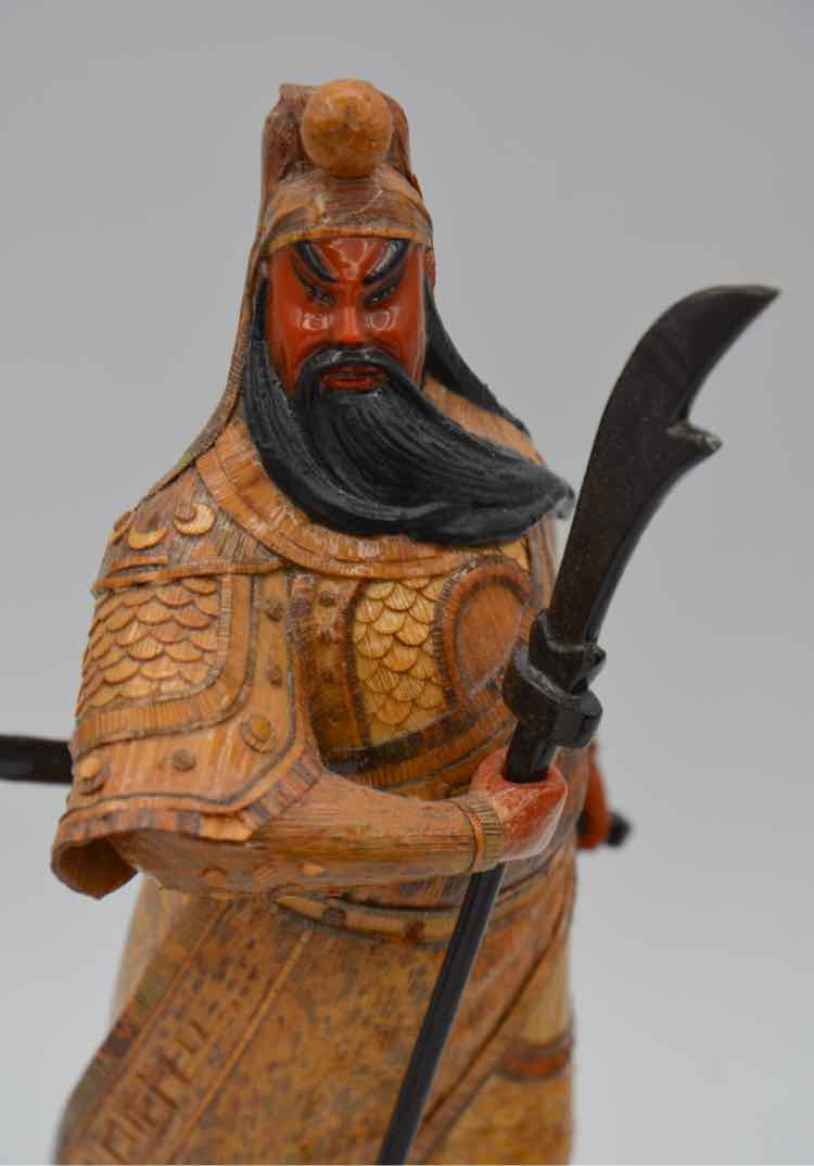 Bamboo Warrior Figure
