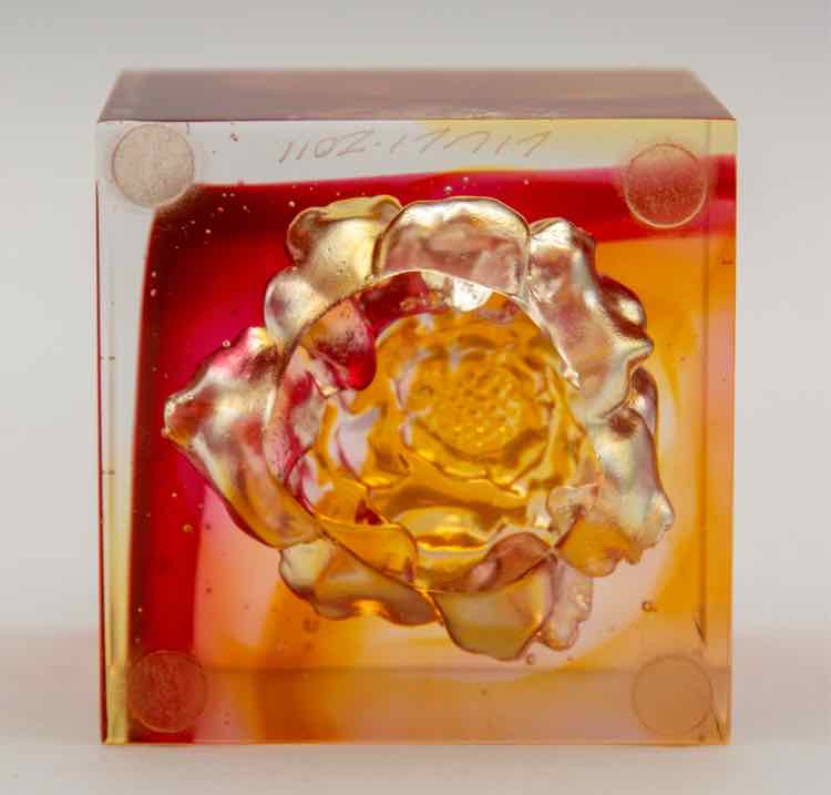Livligongfang Gold Glass Square