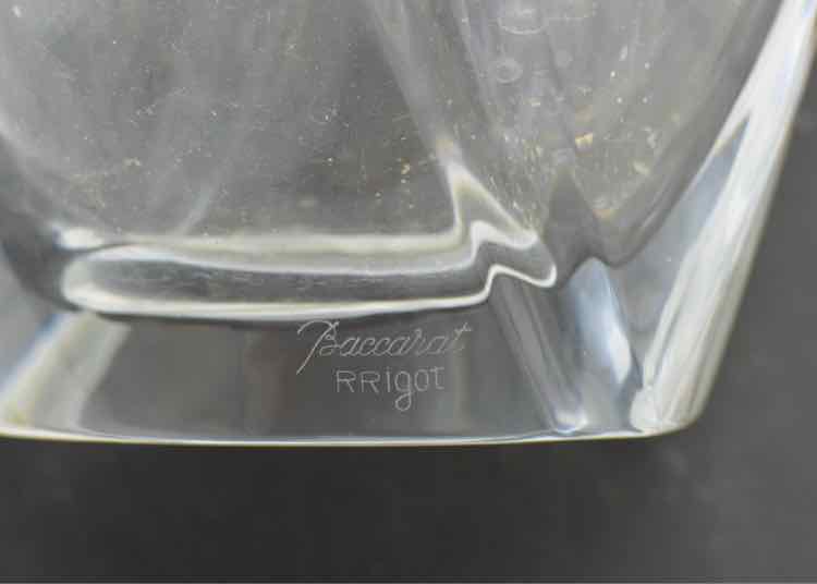 Baccarat 11" Giverny "RRIGOT Crystal Vase