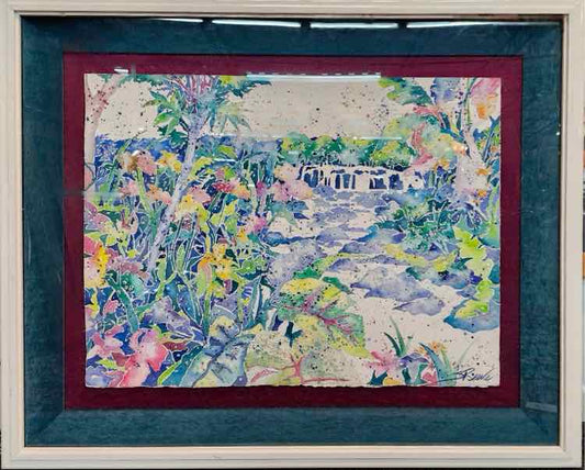 Art 'Jungle View' Watercolor by Sherri Reeve