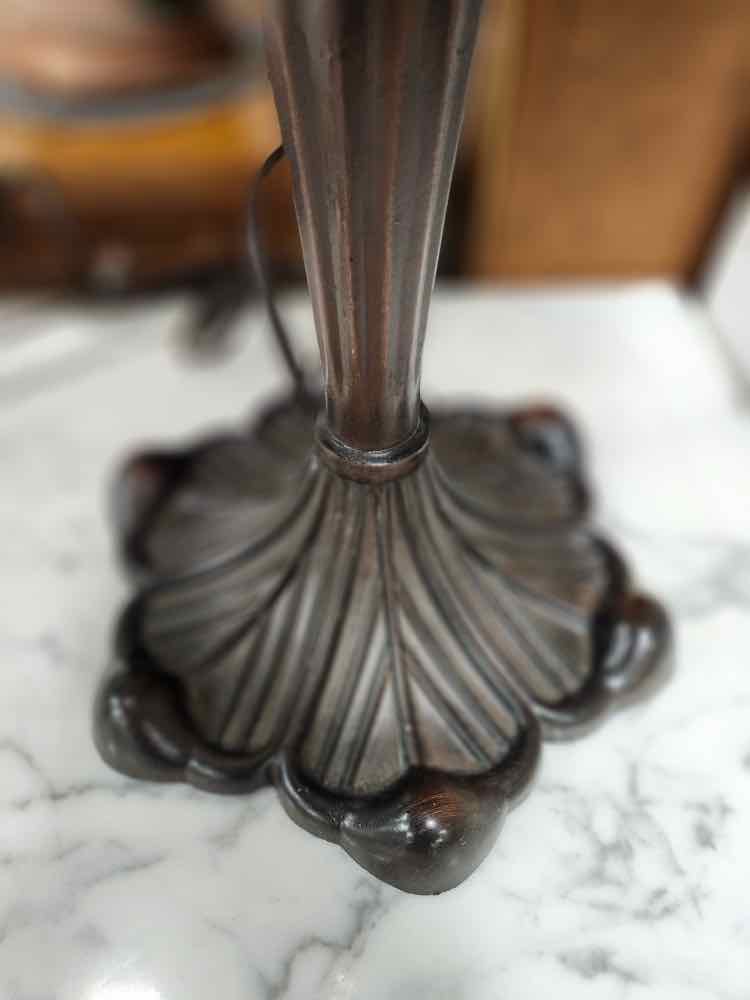 Rose Stained Glass Lamp