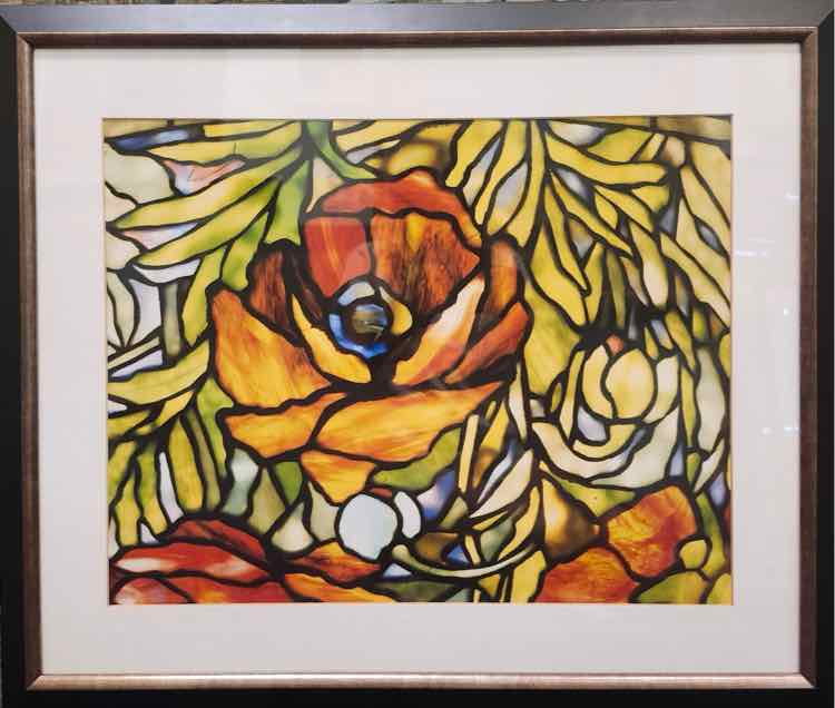 "Stain Glass" Poster Print by Tiffany Art