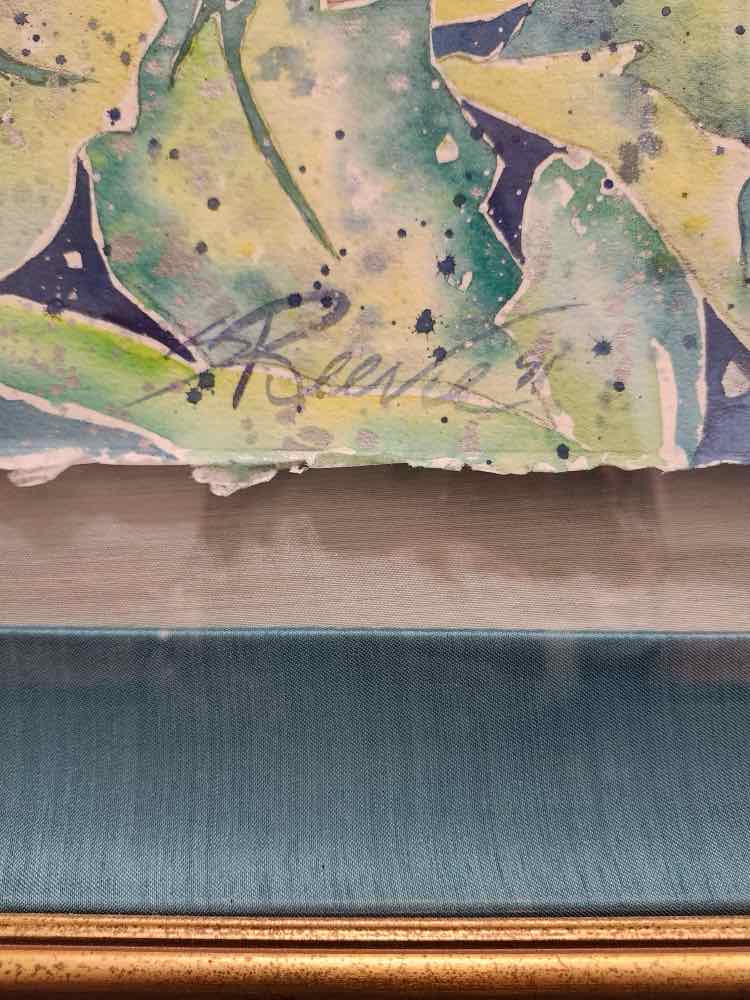 Art 'Pink Roses in Bloom' Watercolor by Sherri Reeve