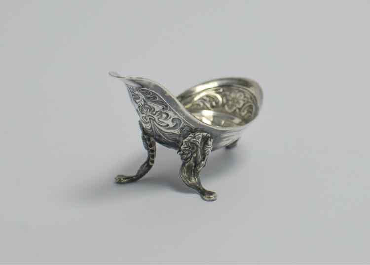 Antique Silver Sugar Scuttle