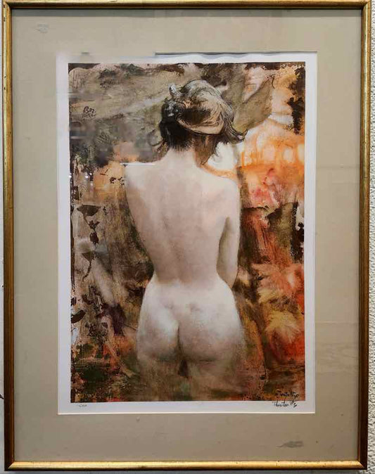 "Melaine" Signed Litho Thorton Utz Print