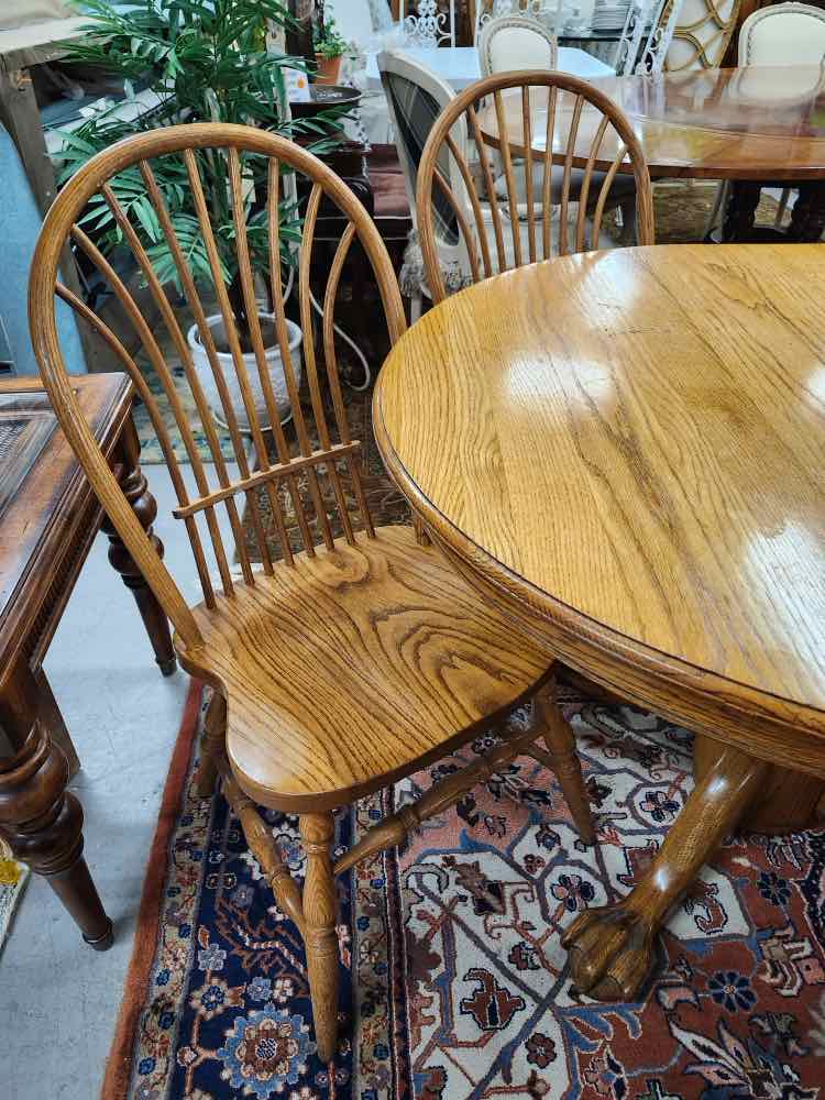 Ball & Claw Dining Table and Chairs