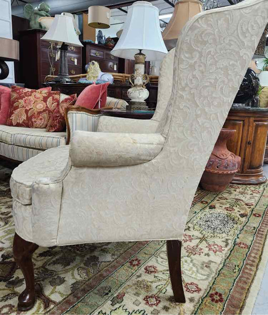 Gold Arm Chair AS IS