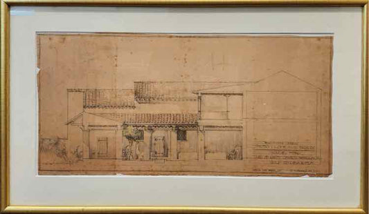 Architectural  Drawing Signed