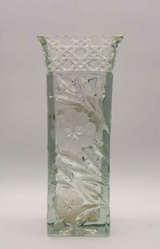 Vtg. McKee Innovation 410 Glass Vase