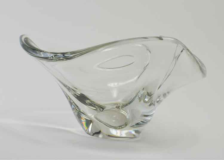 Daum France Signed Bowl