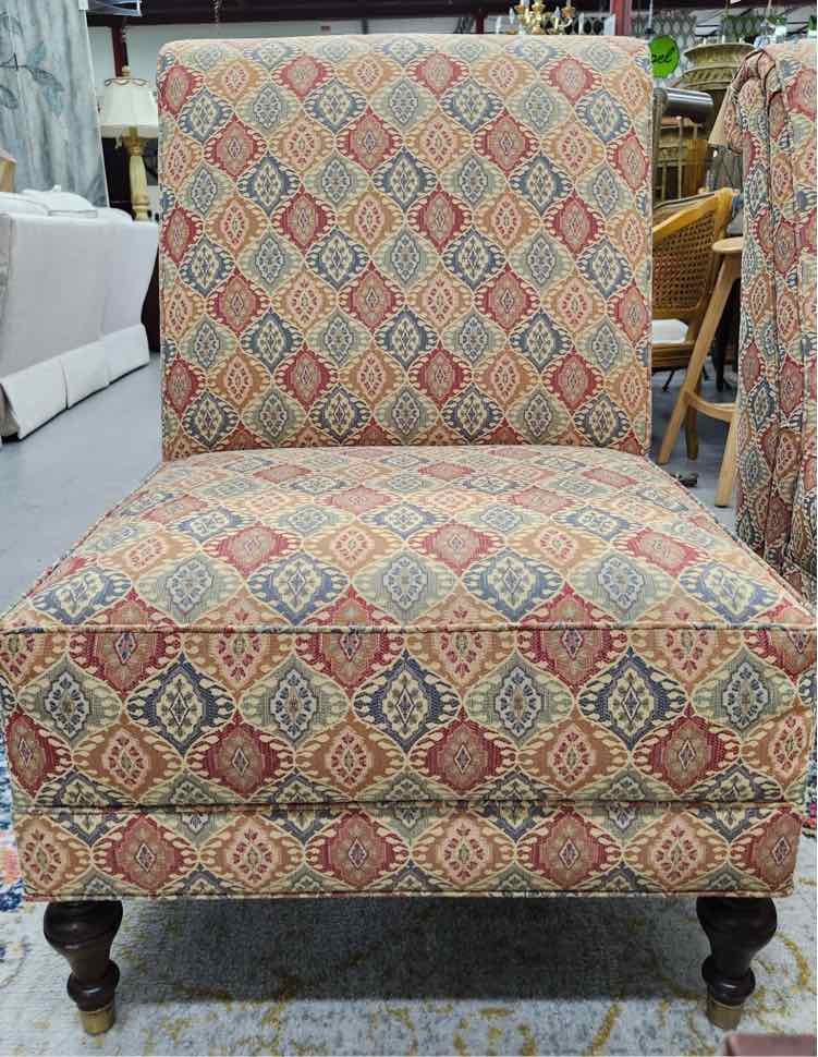 Pair of Orange Owners Select Chairs