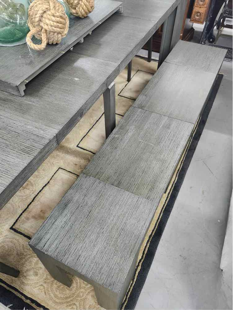 Transformer Table w/6 Leafs, Chairs and Bench
