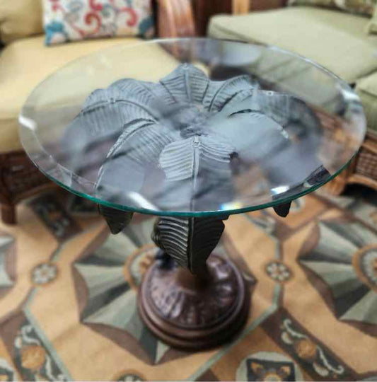 Palm Tree w/Monkey End Table