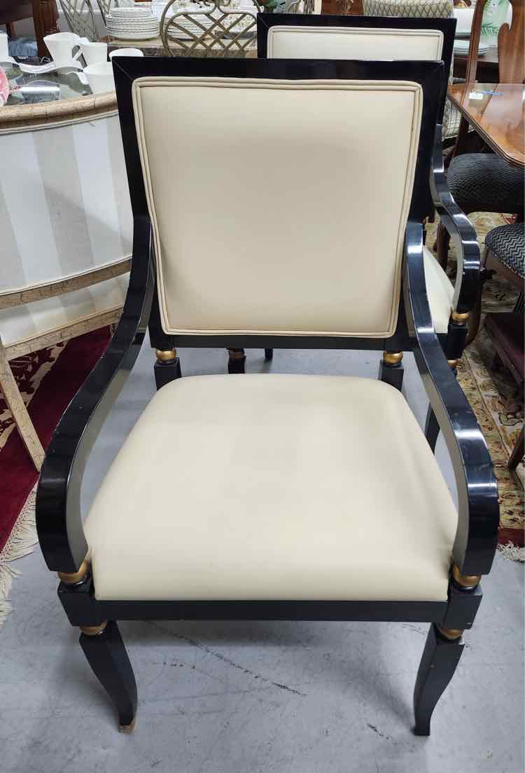 6 Black Casa Stradivari Chairs