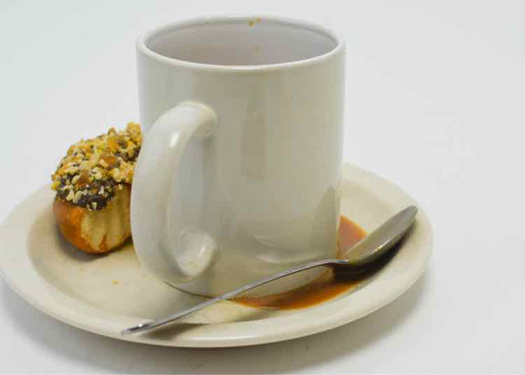 Faux Coffee & Doughnut Food Prop