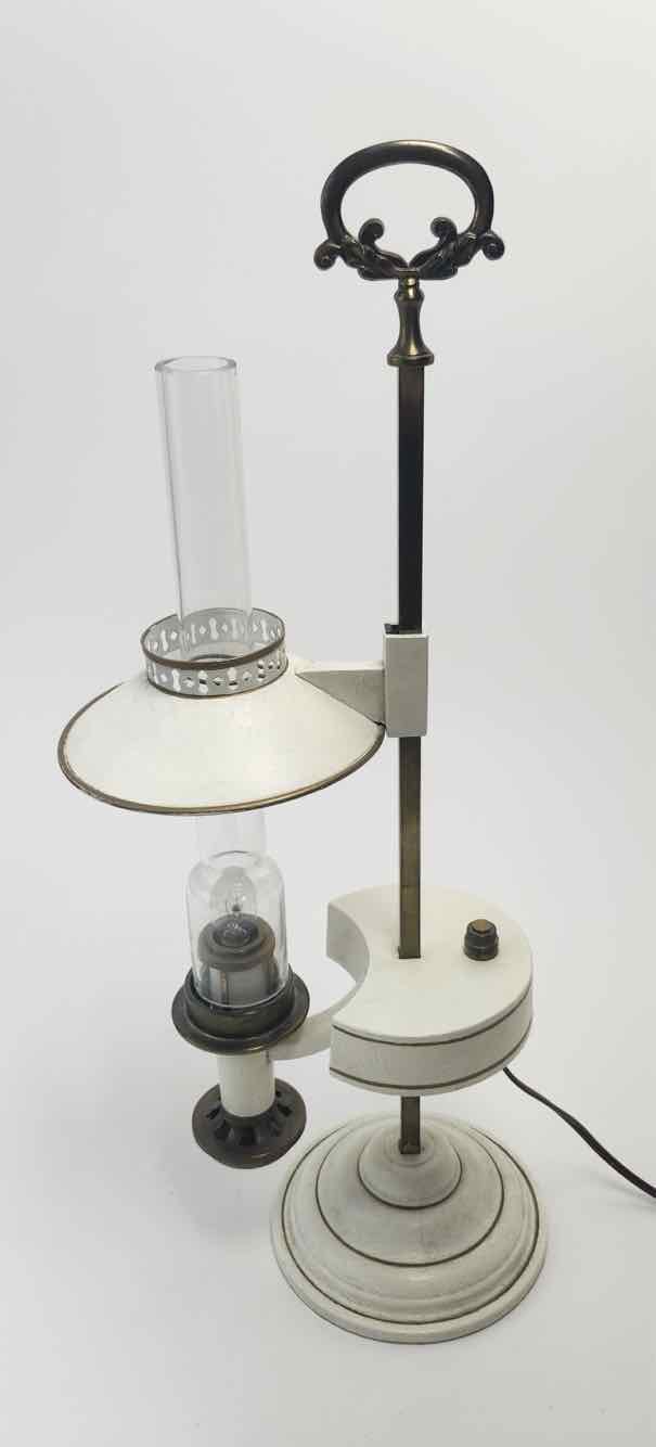 Electrified Swivel Antique Lamp