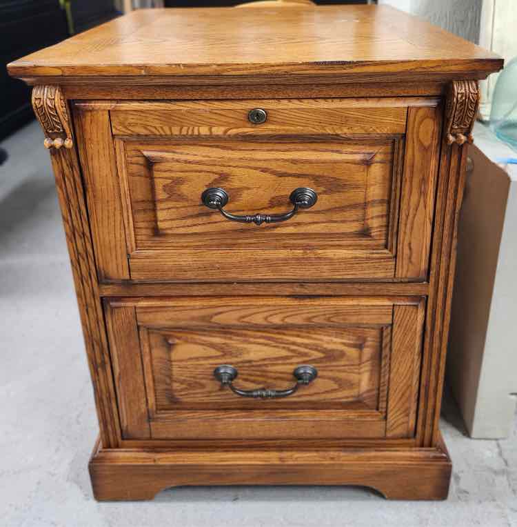 Wahlen Wood File Cabinet