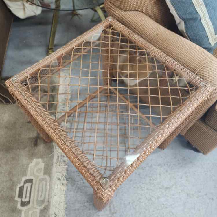 Outdoor Rattan End Table