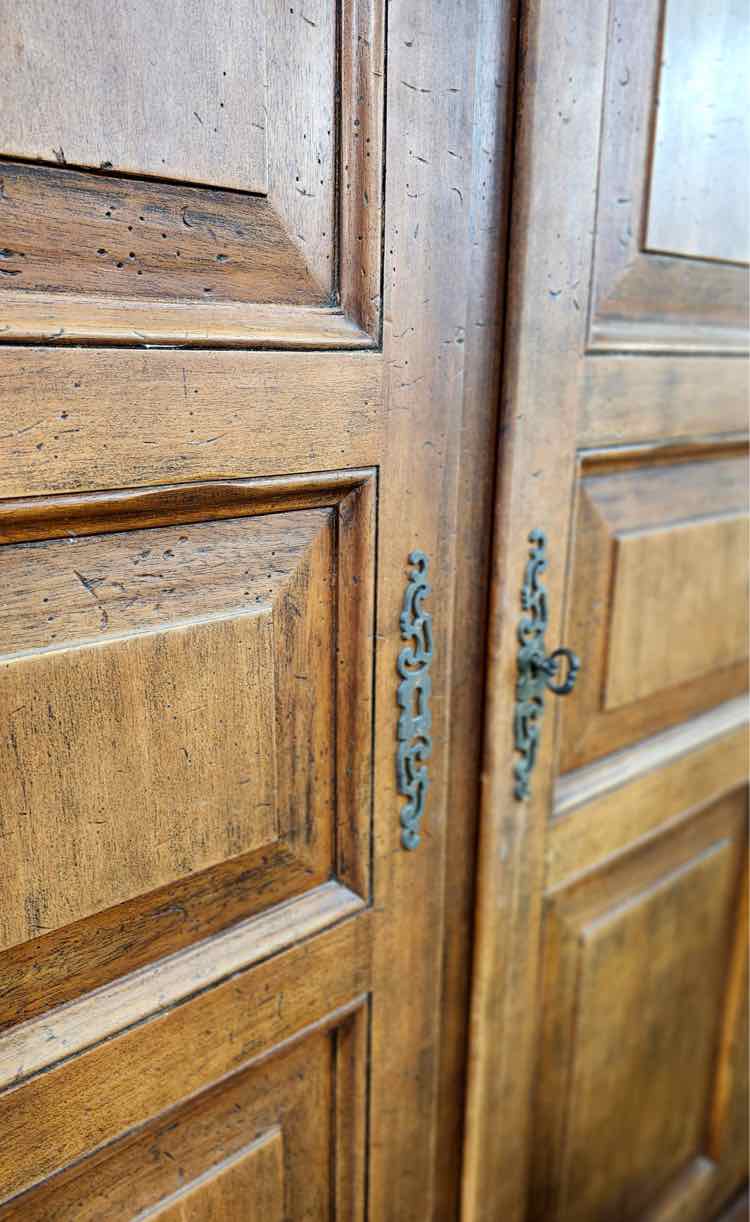 Italian Wood Armoire