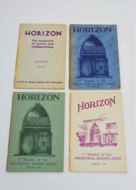 Book Vtg.Horizon Journal Mag:Manley P. Hall/4