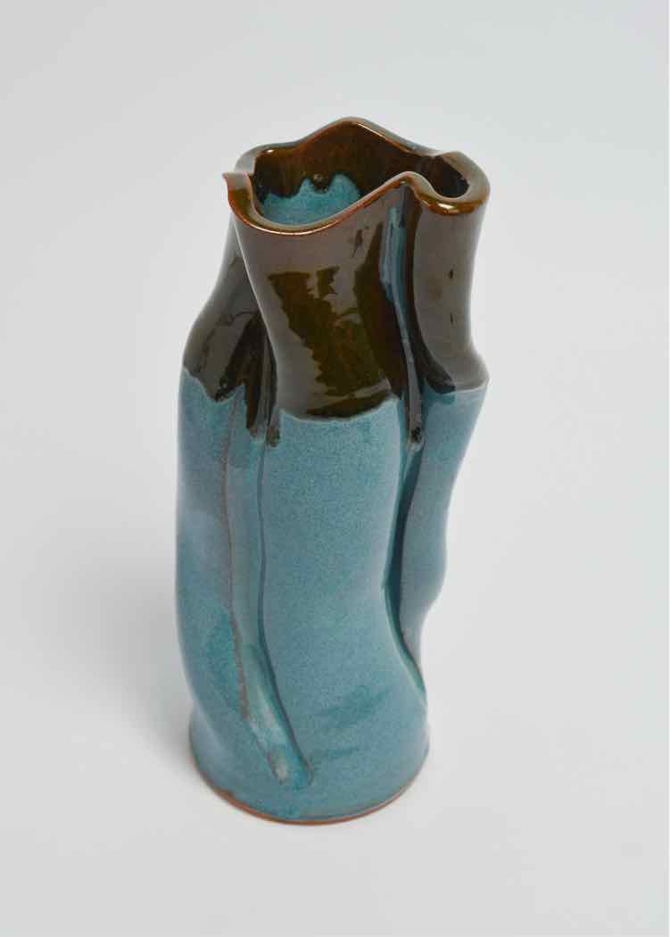 Ruffled-edge Vase