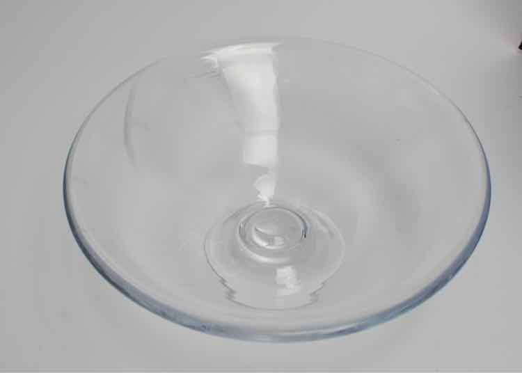 Simon Pearce Pedestal Handblown/Signed Bowl